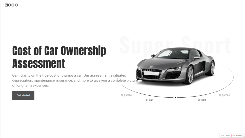 Cost of Owning a Car Assessment Template