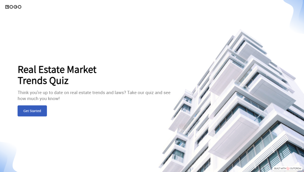 Real Estate Market Trends Quiz Template